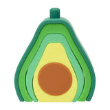 Annabel Trends Silicone Stackable Toy Avocado