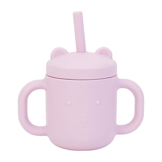 Annabel Trends Mini Sippi Bear with Handles - Lilac