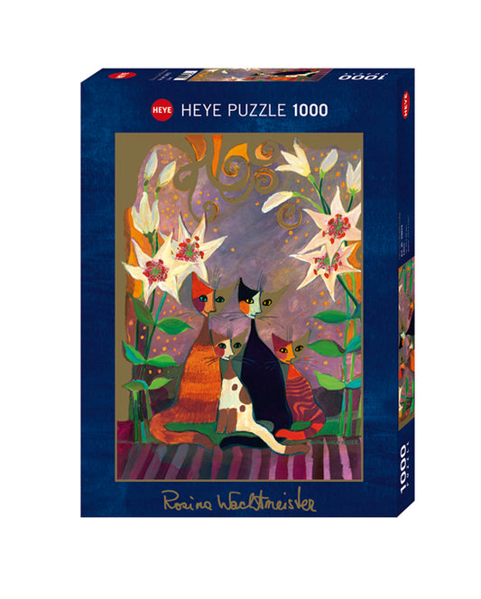 Heye 1000pc Jigsaw Puzzle Lilies By Rosina Wachtmeister