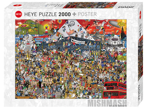 Heye 2000pc Jigsaw Puzzle British Music History