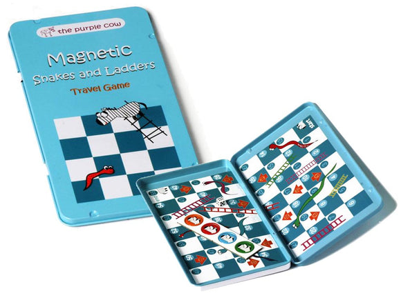 Magnetic Snakes And Ladders Travel Board Game
