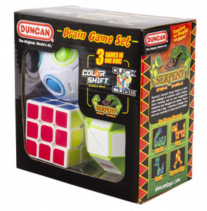 Duncan Quick Cube Colour Shift and Serpent 3 Games Boxed Set Brainteaser Game