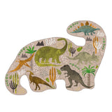 Floss and Rock 80pc Shaped Jigsaw Puzzle Dinosaur