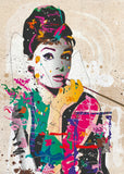 Heye 1000pc Jigsaw Puzzle Audrey Hepburn By Johnny Cheuk