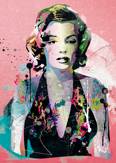 Heye 1000pc Jigsaw Puzzle Marilyn Monroe By Johnny Cheuk