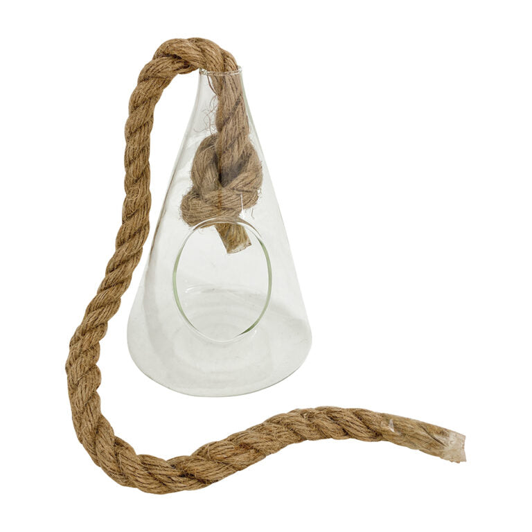 Annabel Trends Hanging Terrarium Cone Shape Pot