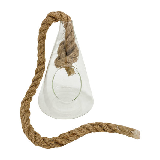 Annabel Trends Hanging Terrarium Cone Shape Pot