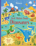 Usborne First Sticker Book Dinosaurs Softcover Activity Book