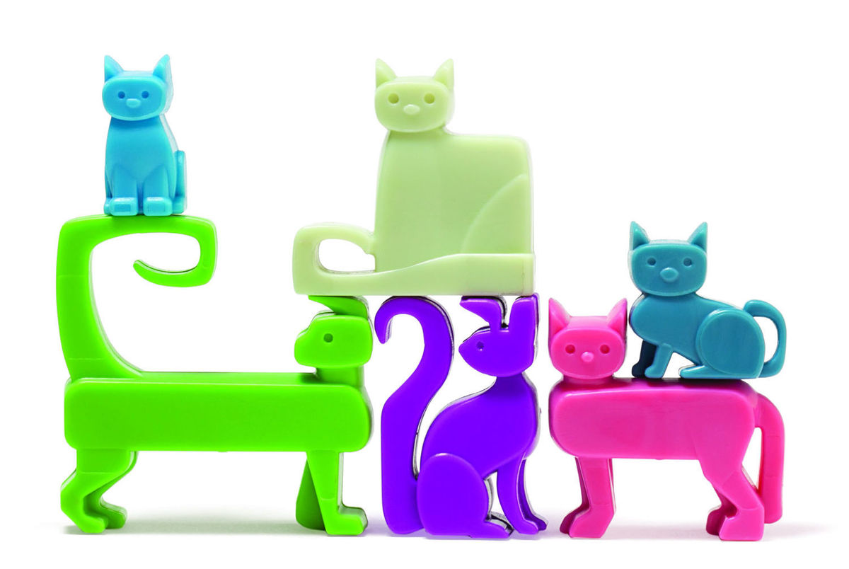 Cat Stax Brainteaser Game