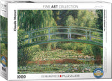 Eurographics 1000pc Jigsaw Puzzle Monet Japanese Footbridge