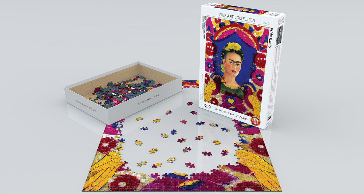 Eurographics 1000pc Jigsaw Puzzle Kahlo Self Portrait