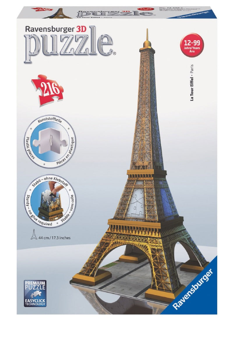 Ravensburger 216pc 3D Jigsaw Puzzle Eiffel Tower