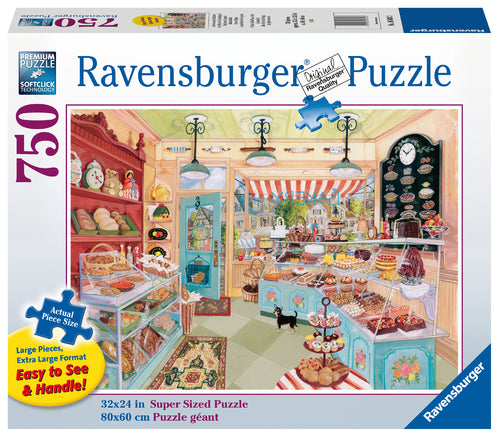 Ravensburger 750pc Jigsaw Puzzle Corner Bakery Large Format