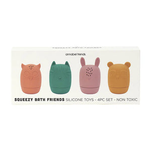 Annabel Trends Silicone Squeezy Bath Toys Bath Friends