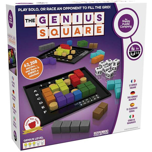 The Genius Square Brainteaser Board Game