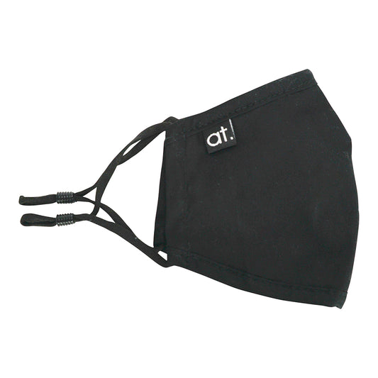 Face Mask Kids/Small 3 Ply Washable Black