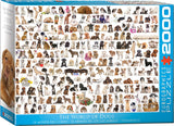 Eurographics 2000pc Jigsaw Puzzle The World of Dogs