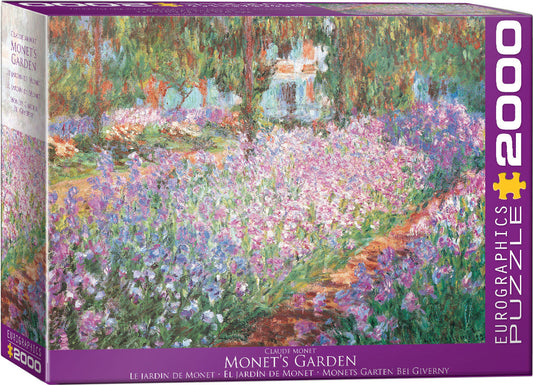 Eurographics 2000pc Jigsaw Puzzle Monet, Monet's Garden