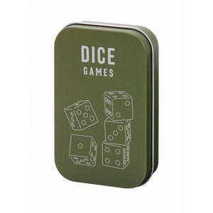 Maverick Metallic Dice Games in a Tin