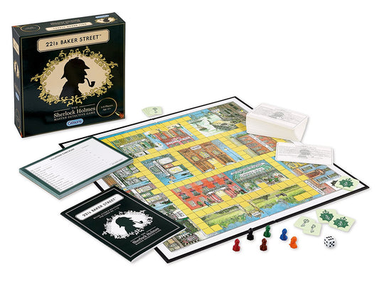 221B Baker Street The Sherlock Holmes Master Detective Game