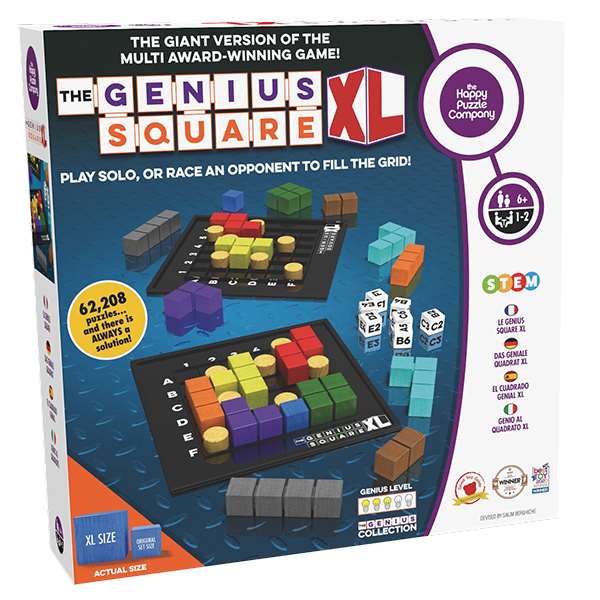 Smart Games  Genius Square Brainteaser XL