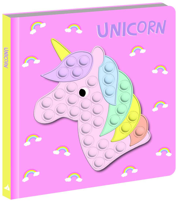 Bubble Pop Unicorn Hard Cover Book