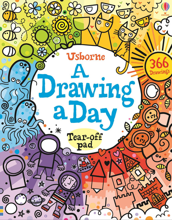 Usborne Activity Pad A Drawing A Day