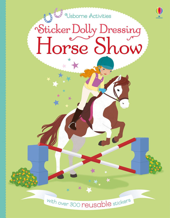 Sticker Dolly Dressing Horse Show Usborne Activity Book