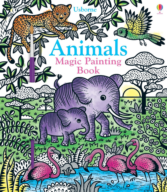 Usborne Magic Painting Book Animals