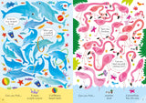 Look and Find Puzzles At The Zoo Usborne Softcover Activity Book