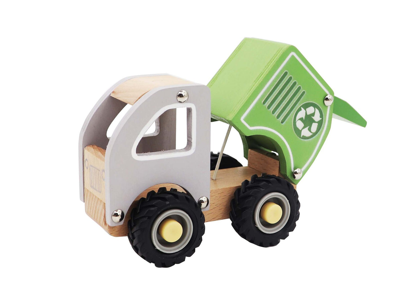 Calm & Breezy Wooden Recycle Truck