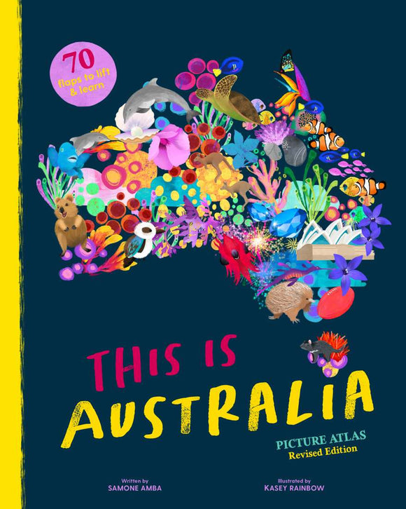 This Is Australia Revised Edition By Samone Amba Illustrated By Kasey Rainbow - Board Book