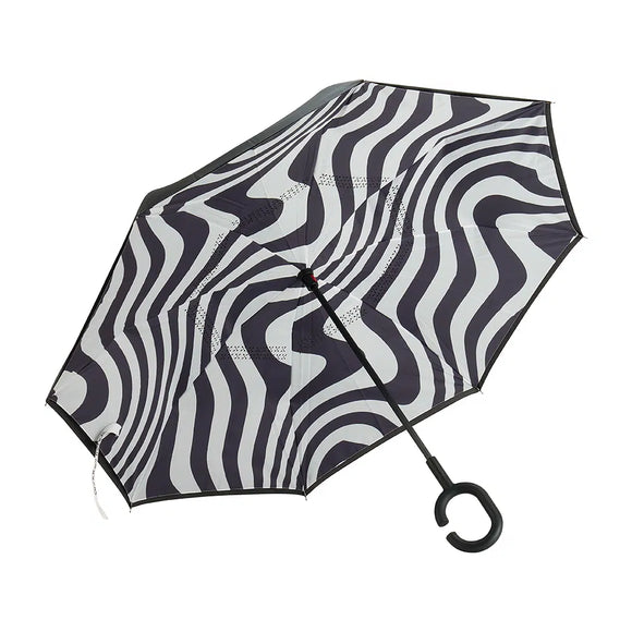 Annabel Trends Reverse Umbrella Hypnotic Swirl