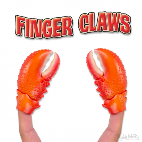 Archie McPhee - Lobster Claw Finger Puppets