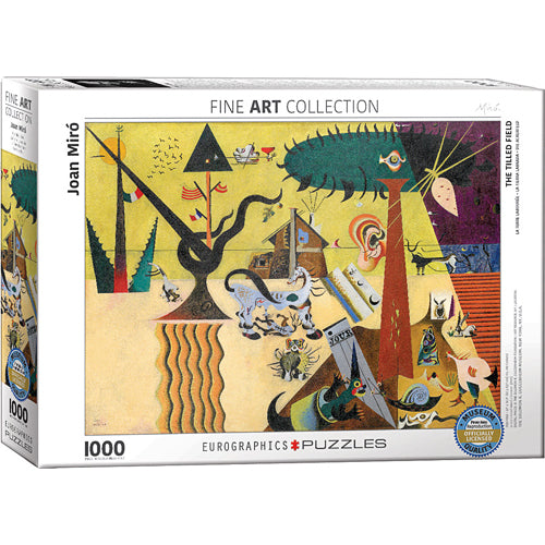 Eurographics 1000pc Jigsaw Puzzle Miro The Tilled Field
