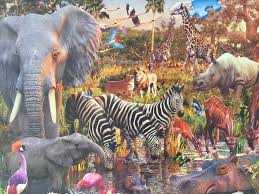 Ravensburger 3000pc Jigsaw Puzzle African Animal World
