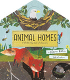 Animal Homes Lift The Flap Discovery Book by Libby Walden Hard Cover