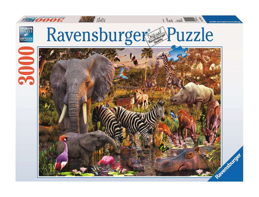 Ravensburger 3000pc Jigsaw Puzzle African Animal World