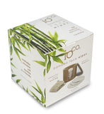 IOco Bamboo Cotton Reusable Face Wipes with Bamboo Cylinder