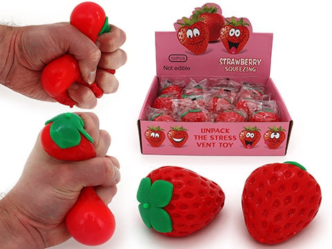 Squishy Strawberry Sensory Toy