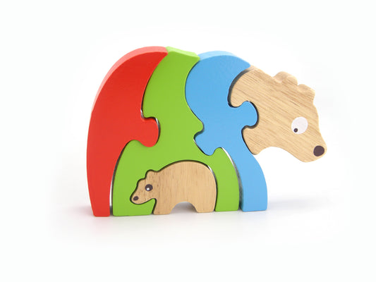 Kaper Kidz 5pc Jigsaw Puzzle Bear And Baby