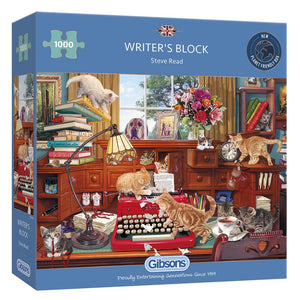 Gibsons 1000pc Jigsaw Puzzle Writers Block