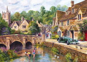 Gibsons 1000pc Jigsaw Puzzle Castle Combe