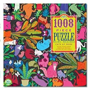 eeBoo 1000pc Jigsaw Puzzle Cats at Work