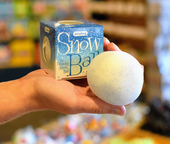 Squeezy Snow Ball Crunch Sensory Toy
