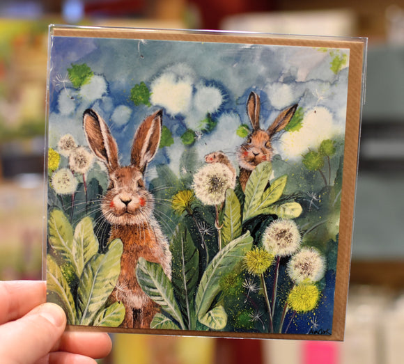 Alex Clark Greeting Card Little Rabbits