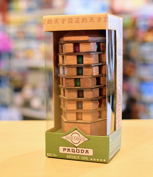 True Genius Chinese Pagoda Brainteaser