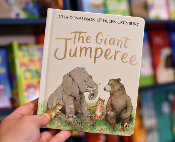 The Giant Jumperee By Julia Donaldson and Helen Oxenbury Board Book