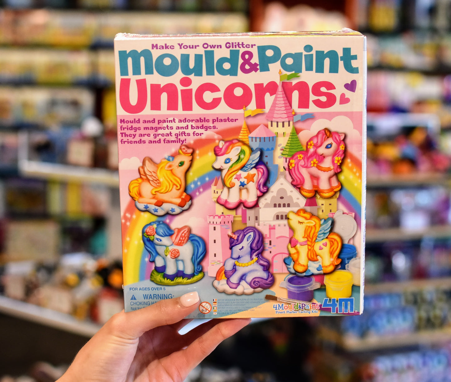 4M Mould and Paint Unicorns