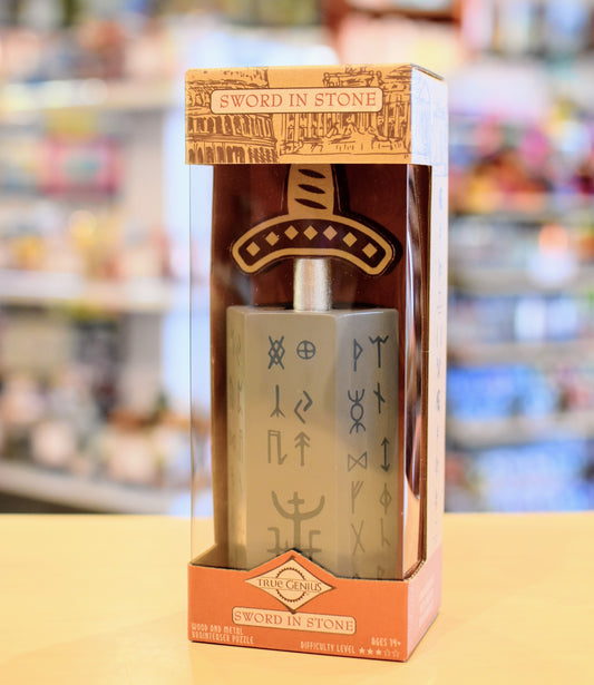 True Genius Sword In Stone Brainteaser